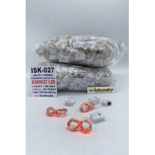 Isk-027 Kırmızı Led ışık 