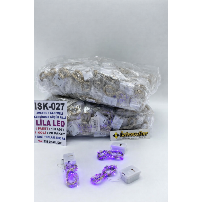Isk-027 Lila Led ışık