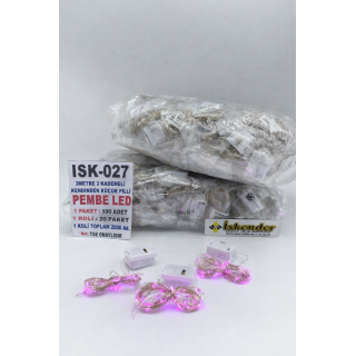 Isk-027 Pembe Led ışık 
