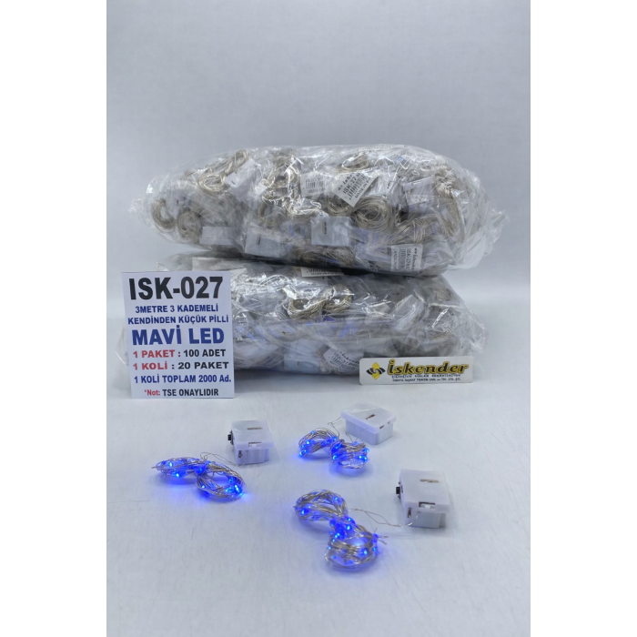 Isk-027 Mavi Led ışık 