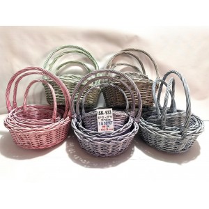 ISK-933 3'LÜ PASTEL SEPET 1 KOLİ 28 TAKIM 