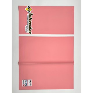 ISK-2521-14 ORTA PEMBE DÜZ RENK JELATİN