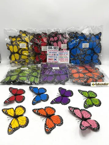 12 CM KELEBEK 1 KOLİ 100 PK.
